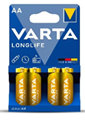 VARTA LONGLIFE AA ,BLI4