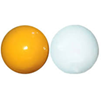 White/yellow road ceramic