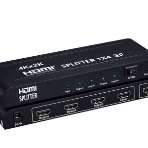 hdmi splitter 1 in 4 out 4K