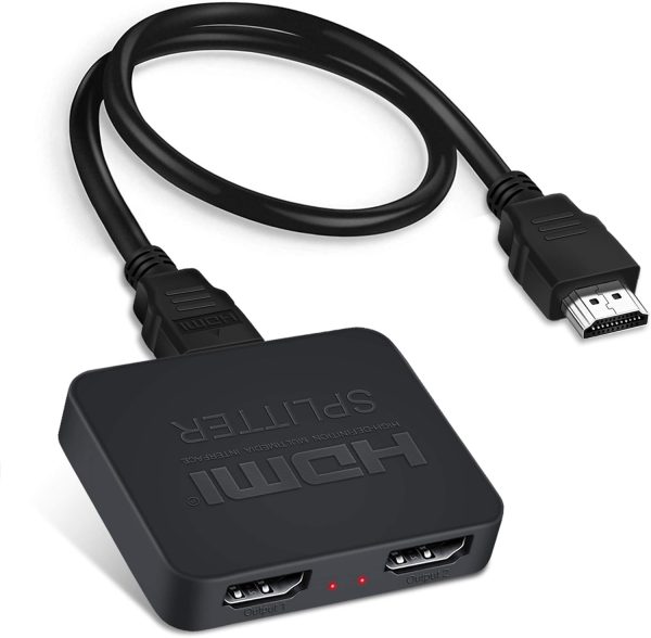 4k hdmi splitter 1 in 2 out